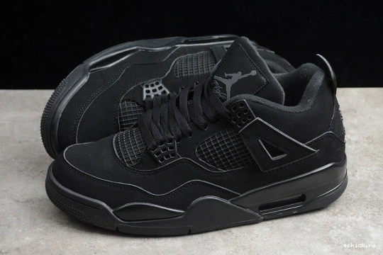 Rep EP CU1110-010 CAT AIR JORDAN (2020) CU1110-010 BLACK RETRO 4 0205